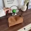 Bolso de gamuza para mujer, nueva colección de otoño 2026, estilo retro, adecuado para ir al trabajo, bolso de hombro, bolso de axila, bolso cruzado, bolso tipo almohada