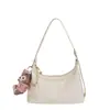 Bolso Minimalista y Elegante para Usar Debajo del Brazo, Nuevo Modelo Verano 2026, Adecuado para el Trabajo y los Desplazamientos, Bolso de Hombro y Cruzado de Color Sólido a la Moda