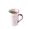 Taza de Cerámica Rayada Constelación Gran Capacidad Taza de Agua para Pareja Taza de Café para Oficina en Casa Beber Agua Compras Corporativas