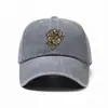 Estilo de Comercio Exterior de Amazon Venta al por Mayor Fresca y Dulce Lavada Vintage Estilo Americano Gorra de Béisbol Parte Superior Suave Gorra de Papá