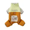 Ropa para Perros, Mochila de Viaje Resistente al Viento, Abrigo de Algodón de Asalto para Exteriores de Cuatro Patas, Engrosado y Cálido, Ropa de Invierno para Mascotas para Perros Pequeños y Medianos