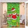 Productos Calientes Transfronterizos Amazon Temu Shein Aliexpress Decoraciones de Puerta para Fiestas 2D 3D Decoraciones de Puerta de Seda de Leche Transfronterizas