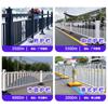 Guarda-corpos de Estrada de Tubo Galvanizado Personalizados para Tráfego Urbano, Isolamento de Calçada de Estrada, Guarda-corpos de Estrada Espessos de Aço Zincado