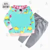 Comercio Exterior Ropa Infantil Primavera y Otoño Conjunto Infantil de Dos Piezas Material Sudadera Sudadera con Capucha Ropa Infantil para Bebés Ropa de Salida [Al por Mayor]