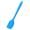 Espátula de Silicona Integrada para el Hogar para Hornear, Cuchillo Mezclador de Cremas, Herramienta para Untar Postres, Pasteles, Turrón, Queso