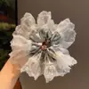 Acessórios de cabelo para rabo de cavalo, corda de cabelo, elástico de cabelo estilo balé de alta qualidade da Coreia do Sul, feminino, doce, com temperamento