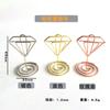 Venta al por mayor de fabricantes de varios sujetatarjetas de presentación creativos y lindos con formas especiales, clips para papel y clips para notas de múltiples formas y colores