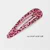 Novo Cor de Leopardo Vintage Presilha Lateral Presilha bb Moda Estrela de Cinco Pontas Franja de Cabelo Quebrado Presilha Lateral Acessórios de Cabelo Femininos Adorno de Cabeça