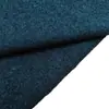 Tela de Tweed de Lana Lisa Azul Oscuro, Tela de Lana Tejida, Tela de Lana para Ropa, Abrigos y Chaquetas