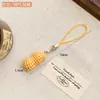 Suceden cosas buenas, El caqui atrae riqueza, Llavero de cacahuete, Lindo colgante divertido artificial para bolso, Regalo para mejor amigo