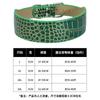 En stock Amazon Collar para Perro Grande Patrón de Cocodrilo Cadena para Perro Collar para Perro Mascota en stock Mayoreo