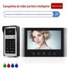 Campainha visual direta de fábrica, cartão de senha, porta deslizante, campainha visual inteligente