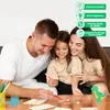 Puzzle 3D de Dinosaurio de Madera de 12 Piezas Transfronterizo Set Creativo Hecho a Mano DIY para Niños Artesanías Decorativas para Pintar Graffiti