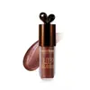 Aceite Labial Popular de Conejo Transfronterizo Brillo Labial de Micro-Brillo Sabor Chocolate Labial Perlado Hidratante y Humectante Fácil de Colorear Labial para Mujer