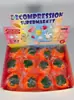 Brinquedo squishy de fruta popular da Temu, brinquedo realista de fruta de rebote lento para alívio do estresse