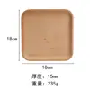Tabla de Pizza de Haya Bandeja de Madera para Filete Plato de Madera Tabla de Cortar Tabla para Cortar Fruta Hogareña Rectangular Plato Japonés para Pan