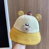 Sombrero de Sol para Bebé Gorra de Pana Gruesa de Invierno para Niños y Niñas Protección Solar para Bebé de Primavera y Otoño Sombrero de Pescador Cálido