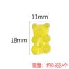 Joyería DIY Oso Coreano Caramelo Pegamento Crema Accesorios Pegamento Parche Carcasa Teléfono Imán Refrigerador Accesorios Resina-J1