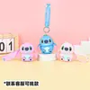 Bolsa de almacenamiento para auriculares de silicona con personaje Stitch para cruzar fronteras, llavero colgante, monedero infantil, llavero, personalización