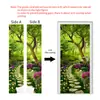 Pegatinas de puerta autoadhesivas removibles, pegatinas de pared impermeables, entrega directa del fabricante, adecuadas para renovación de casa de alquiler, especificaciones de tamaño