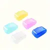 5 piezas Funda portátil de cinco piezas para cepillo de dientes puede contener 5 cepillos de dientes - Estuche de almacenamiento de cepillo de dientes de viaje engrosado, recipiente sin olor y fácil de limpiar, adecuado para almacenamiento higiénico, camping y uso diario - Estuche duradero de almacenamiento y organización para cepillos de dientes