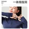 Chaqueta Deportiva de Cuello Alto Estilo Nuevo para Mujer, Para Correr y Entrenamiento al Aire Libre, Top de Yoga Ajustado, Ropa de Fitness Versátil