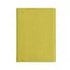 Cuaderno de Hojas Sueltas Banda Elástica A5 Cubierta de PU de Negocios Logo Personalizado 70% de Descuento Bloc de Notas Apilado con Ranura para Bolígrafo Libro de Registro