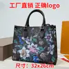 Bolso de hombro transfronterizo más vendido de la marca Donkey, bolso de mujer de moda, bolsa de compras, bolsa de lona, gran capacidad, diseño bordado, estilo de lujo ligero