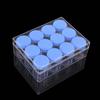 Botella Recargable de Viaje de 20g Set Grande Grueso de Acrílico de Alta Transparencia Caja Creativa de Almacenamiento de Escritorio Caja de Almacenamiento de Joyería