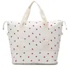 Bolsa de Viagem Expansível com Anel de Morango Grande Capacidade Desenho Animado Separação Seco e Úmido Bolsa para Esportes Fitness Bolsa de Yoga Bolsa de Bagagem para Estudantes