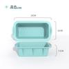 Forma Retangular de Silicone para Bolo, Pão de Forma, Pastelaria, Utensílio de Cozinha para Micro-ondas, Assar, Atacado Sobremesa
