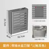 Prateleira de Armazenamento com Painel Perfurado para Cozinha sem Furos Porta-Temperos Suporte para Facas Gancho Painel de Armazenamento de Parede Acessórios de Metal