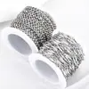 Cadena de Diamante de Zirconia, Cadena de Frisbee, Cadena de Joyería de Acero Inoxidable, Cadena para Manualidades, Collar Hecho a Mano, Cadena para Gafas, Exquisitos Accesorios de Cadena