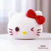 Assando Aniversário Desenho Animado Tridimensional Kt Gato Rosa Laço Plano Sobremesa Bolo Decoração Suprimentos Festa Vestir-se