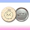 Insignia de Lata Usachi, Broche, Pin, Soporte de Barra de Mijo, Productos Periféricos