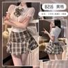 Amor Fantástico Estilo Colegial Doce Menina Estudante Roupa Alça Tentação Cintura Calça Saia Camisa Roupa Íntima Sentimental Uniforme