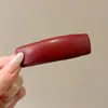 Pinza para el Cabello de Metal Y2K 2026 para Mujer, Pinza Plateada para Flequillo, Pinza Lateral, Accesorio para el Lado del Cabello, Pinza de Pato, Pinza Pequeña de Plata para el Cabello