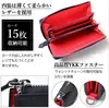 Carteira longa Riya de couro genuíno com zíper em L para homens e mulheres, carteira de couro bovino com padrão de fibra de carbono em estilo japonês, multifuncional