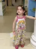 Weimu Roupas Infantis Meninas Camisola Verão Estilo Fino 2026 Roupa Casual Infantil Classe a Bebê Top Sem Manga