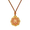 Pingente Flor de Lótus Vazada em Filigrana Esmaltada Banhado a Ouro Prata Pura S9999 para Mulheres High-End Novo Estilo Chinês Estilo Nacional Premium