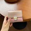 2025 Nueva Cartera Corta con Cremallera para Mujer, Gran Capacidad, Billetera para Monedas de Moda, Portatarjetas Multifuncional, Fabricante, Venta al por Mayor