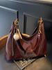 Bolsa Tote Grande de Estilo Coreano, Nuevo Estilo Otoño e Invierno, Bolso Cruzado Versátil de Gama Alta, Bolso de Hombro Retro de Nicho, Moderno