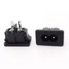Ac- 1.35kg Socket de Agujero Figura de Ocho Db-8 Negro Dispositivo Terminal Figura de Ocho Socket de Alimentación a Presión 28*16