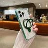 Funda para teléfono con soporte giratorio Armadura de Flecha tres en uno para Apple 15promax Tendencia 14 Magnética 11 Antideslizante X/XS