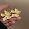 Pendientes de Flor de Gota de Diamante de Aguja Plateada Versátiles Simples de Gama Alta Pendientes de Nicho Temperamento Pendientes de Moda Wholesale Mujeres