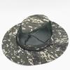 Chapéu de Malha Camuflado Digital Verão Chapéu de Pesca Masculino Protetor Solar Chapéu de Aba Larga Moda Outdoor Chapéu de Pescador Dobrável Chapéu de Sol