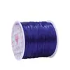 Corda Elástica Plana Círculo Grande, Resistente ao Desgaste, Adequada para Enfiamento de Contas, Pulseiras de Cristal, Fio Elástico Colorido, Joias Artesanais, Corda para Tecelagem, Atacado