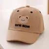 Comercio Exterior Nuevo Oso Sombrero Infantil Lindo Dibujo Animado Visera Gorra de Béisbol Estilo Coreano Verano Bebé Gorra Visera Venta al por Mayor