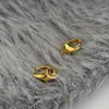 Brincos de Estrela Personalizados com Design de Nicho, Brincos de Estrela Simples para Homens e Mulheres, Brincos Empilháveis Versáteis e Modernos para Casais