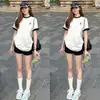 Shorts Casuales Grises Ropa Exterior para Mujer Pantalones de Chándal Verano Adelgazantes Holgados Deportivos Chica Atrevida Tallas Grandes Niñas Gorditas Pierna Recta Pantalones Cortos Ajustados
